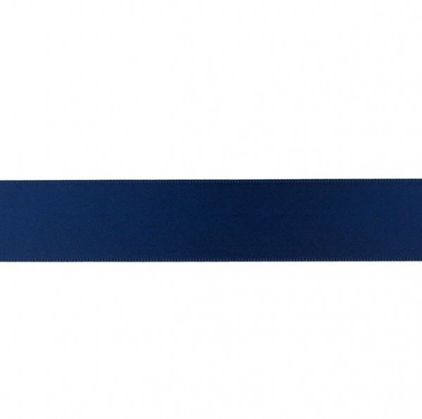 Satinband - Hoodieband - dunkelblau - 25 mm